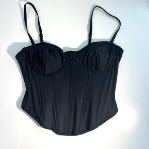 Garage Corset Top Womens S Goth Bustier Whimsigoth Romantic Vamp Renaissance